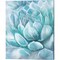 Aqua Succulent by Ramona Murdock 12" x 15" Canvas Wall Art (Set of 2)